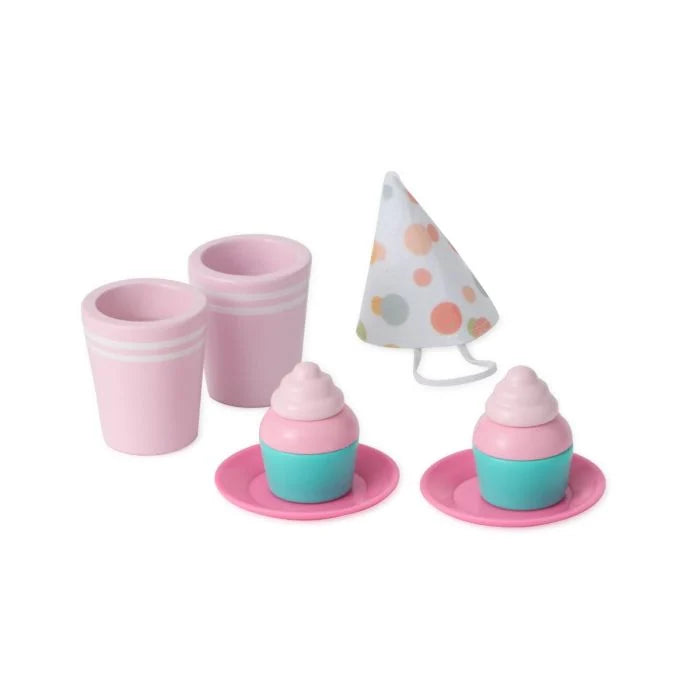 Madame Alexander - Sweet Baby Nursery 12-inch - Deluxe Party Wooden Accessory Set