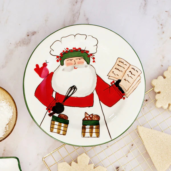 Vietri - Old St. Nick - Limited Edition 2025 Salad Plate