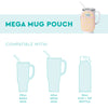 Swig - Mega Mug Pouch - Island Bloom - Findlay Rowe Designs