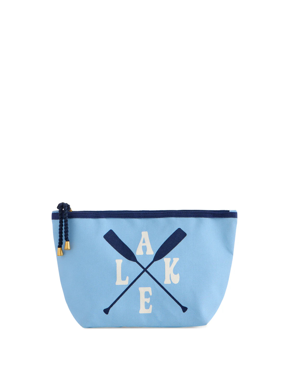 Shiraleah - Zip Pouch - Lake Oars - Blue i - Findlay Rowe Designs