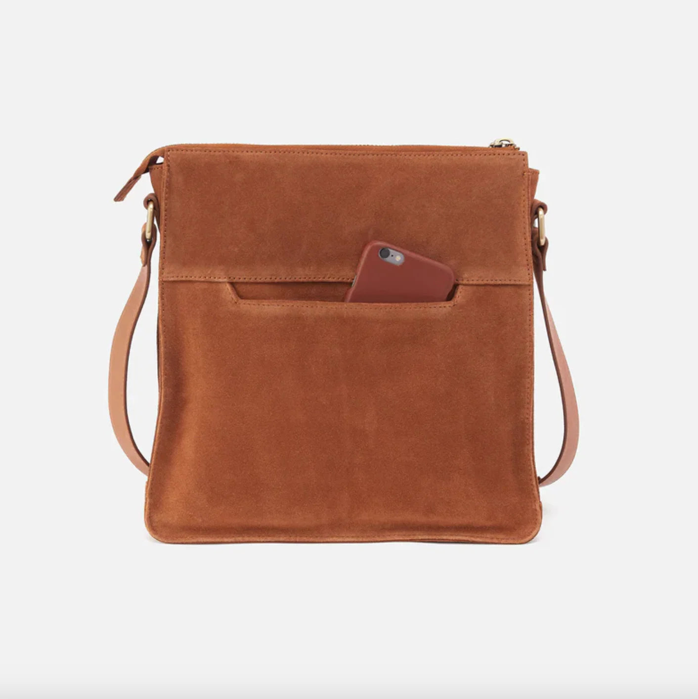 Hobo - Mystic Crossbody - Suede Caramel - Findlay Rowe Designs