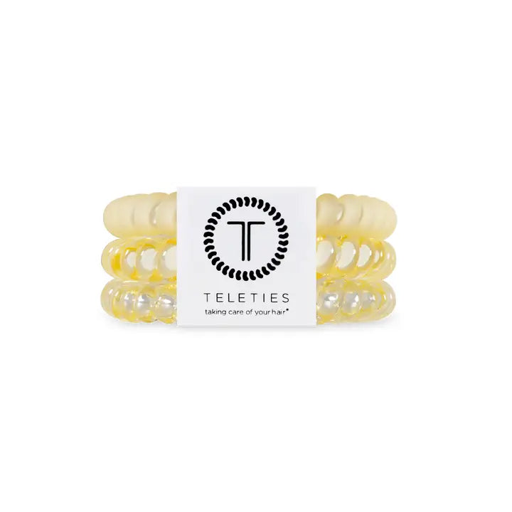 Teleties - Small Hair Ties - Butter Yellow