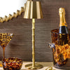 Table Lamp - LED Cordless Bamboo - Gold - Findlay Rowe Designs