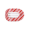 Teleties - Candy Cane Crush Medium Flat Round Hair Clip