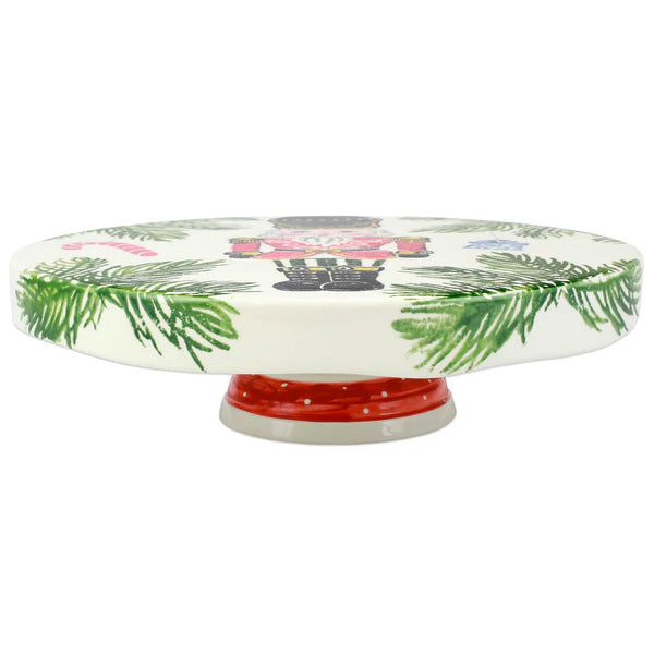 Vietri - Nutcrackers Cake Stand