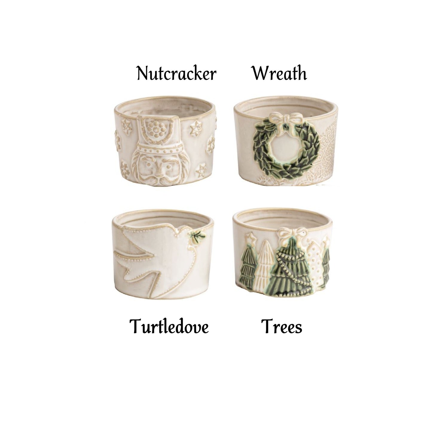 Mud Pie - Christmas Tidbit White Christmas - Findlay Rowe Designs