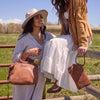 Hobo - Sable Wristlet - Buffed Leather - Burnished Saddle - Findlay Rowe Designs