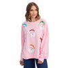 Mud Pie - Christmas Sweatshirt - Sparkle Santa