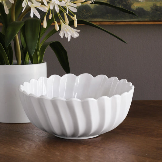 Beatriz Ball - VIDA Vienna Medium Bowl - White - Findlay Rowe Designs