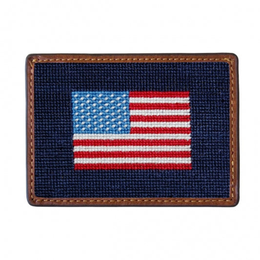 Smathers & Branson - Card Wallet - Needlepoint - Findlay Rowe Designs