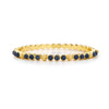 Capucine de Wulf - Bracelet - Gem Petite Hinged Bangle - Blue Labradorite - Findlay Rowe Designs
