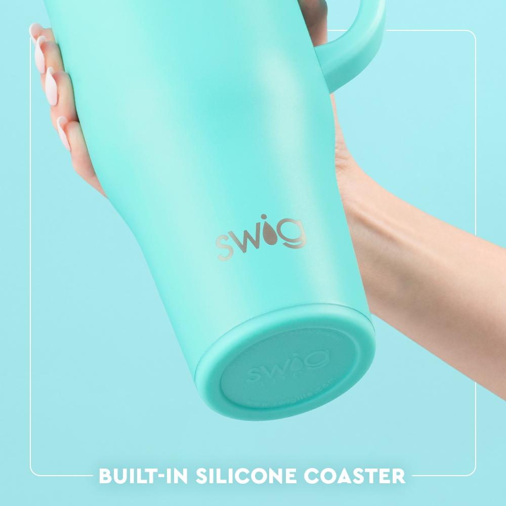 Swig - 40oz Mega Mug  - Saddle Stitch Cognac - Findlay Rowe Designs