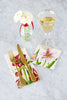 Hester & Cook - Cocktail Napkin - Amaryllis Blooms - Findlay Rowe Designs