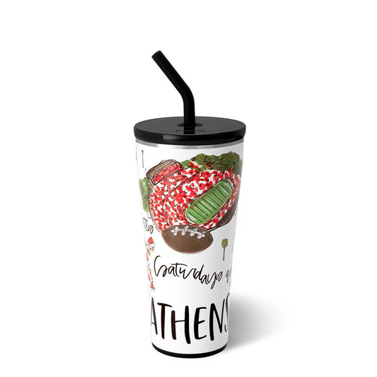 Swig - Tumbler 32oz - Saturdays in College Town