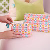 Laura Park - Small Cosmetic Bag - Sumner Pink - Findlay Rowe Designs