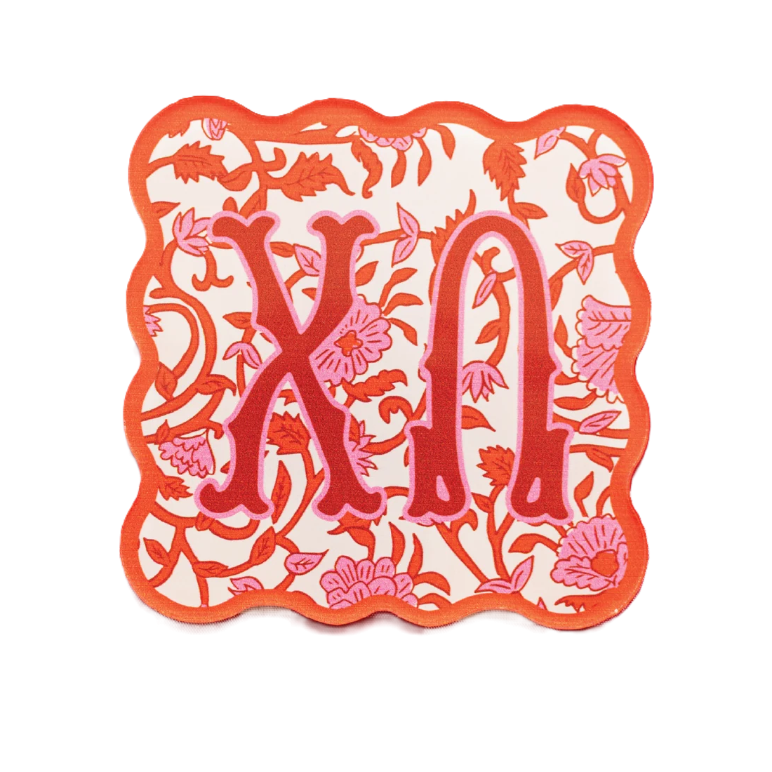 Swag - Acrylic Coaster - Sorority Block Print