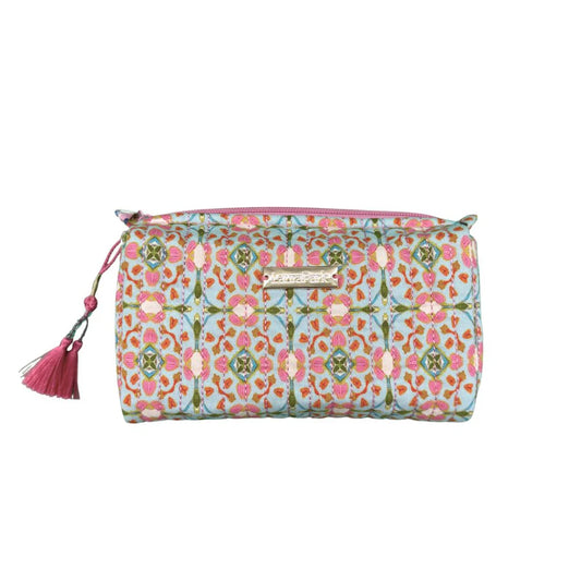 Laura Park - Cosmetic Bag - Quilted Signature - Gasparilla - Small - Findlay Rowe Designs