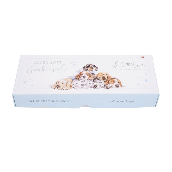 Wrendale - Baby Socks - Little Paws - Dog - Findlay Rowe Designs