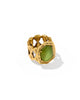 Kendra Scott - Ring - Vintage Gold Chartreuse Green Mother Of Pearl - Size 8 - Findlay Rowe Designs