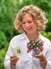 Fresh Cut Paper - Pop Up Bouquet Matching Card - Mini Strawberry Blossom - Findlay Rowe Designs