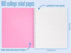 Lilly Pulitzer - Large Notebook in Frenchie Blue Caning - Findlay Rowe Designs