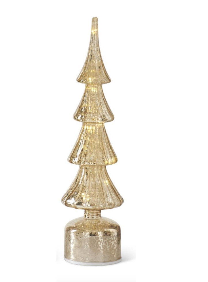 Christmas Tree - Mercury Glass - Gold - Findlay Rowe Designs