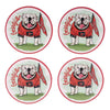 Glory Haus - Collegiate Coasters - Set of 4 - Georgia