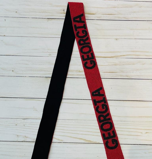 Gameday State Collegiate Beaded Strap - Findlay Rowe Designs