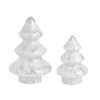 Mud Pie - Christmas White Tortoise Glass Trees