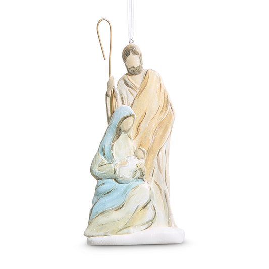 Ornament - Nativity Holy Family - 7in