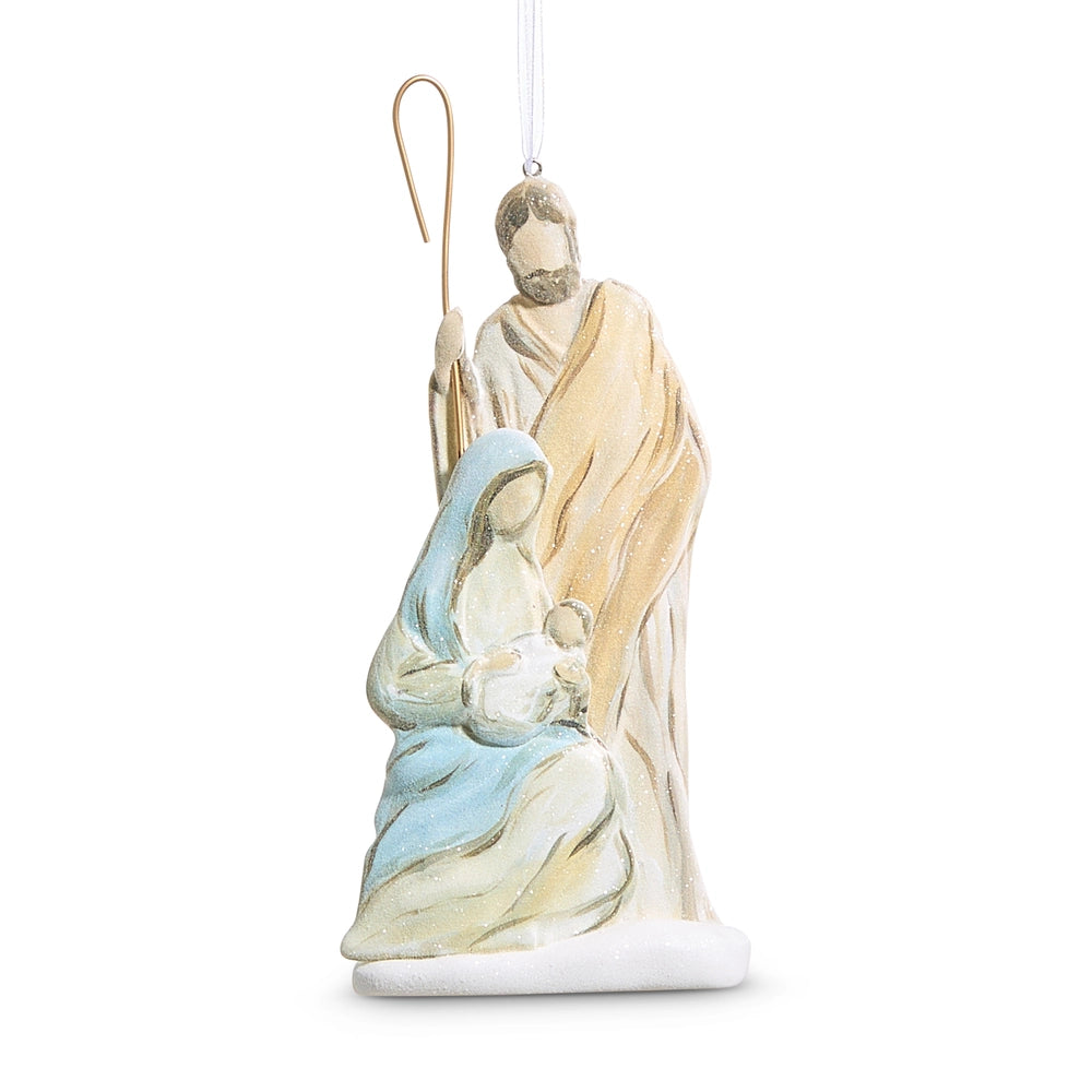 Ornament - Nativity Holy Family - 7in