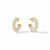 Julie Vos - Earrings - Colette Hoop - Alabaster - Small - Findlay Rowe Designs