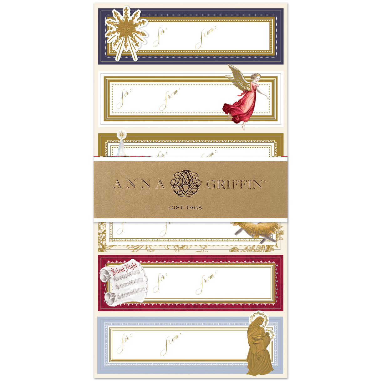 Anna Griffin - Christmas Gift Labels - Set 24 - Findlay Rowe Designs