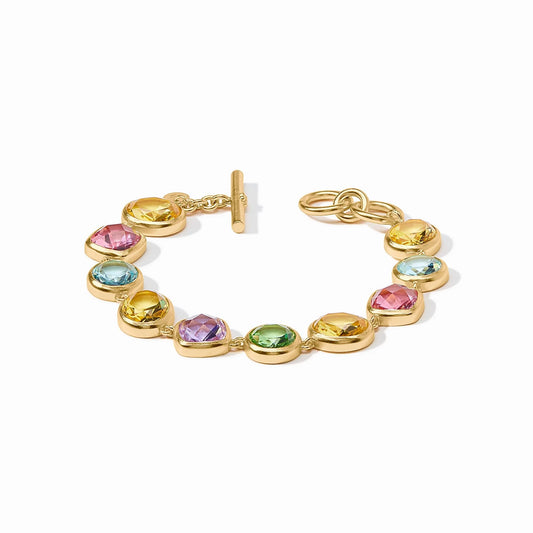 Julie Vos - Bracelet - Kaleidoscope Tennis  - Multi-Stone - Findlay Rowe Designs