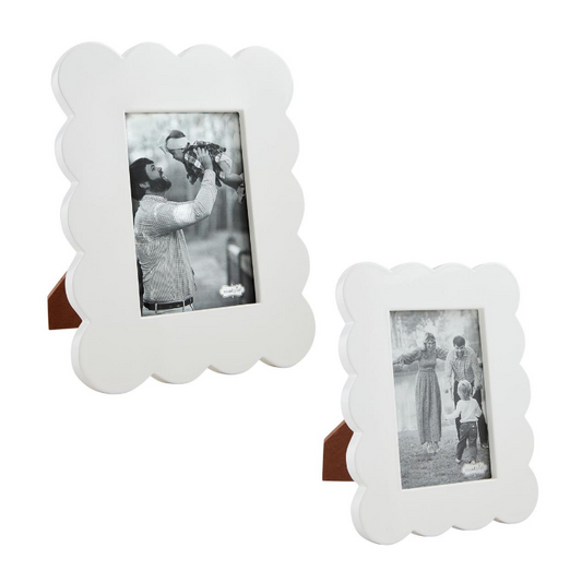 Mud Pie - Frame - Scallop Lacquer - Findlay Rowe Designs