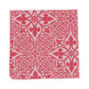 Vietri - Cloth Napkins - Damask Red - Set of 4