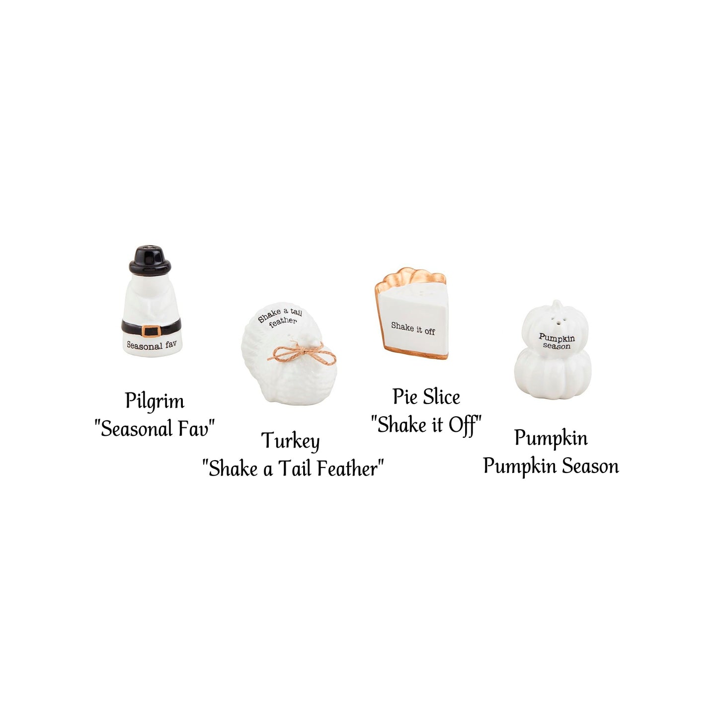 Mud Pie - Salt or Pepper Shaker - Thanksgiving - Findlay Rowe Designs