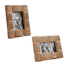 Mud Pie- Woven Photo Frame