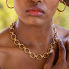 Necklace - Cleopatra Grande Link - Gold - Findlay Rowe Designs