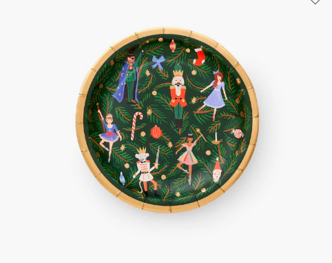 Rifle Paper Co - Salad Plate - Nutcracker