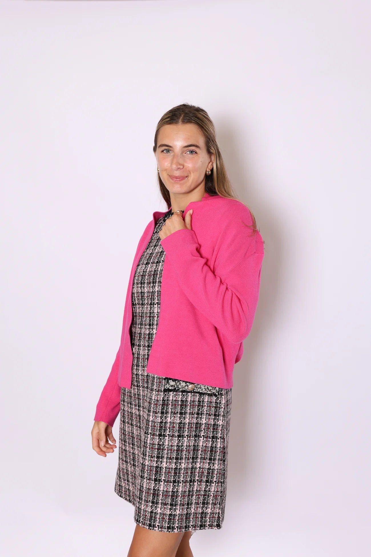 Darren Cardigan - Tomato Red