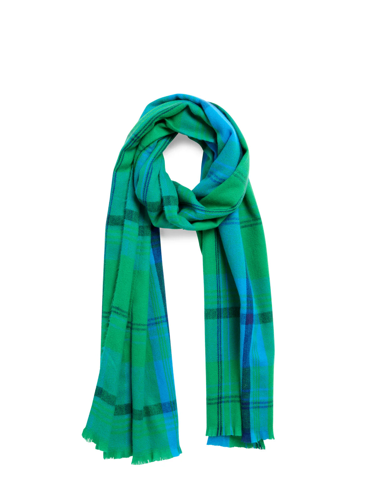 Shiraleah - Reese Scarf - Green Plaid
