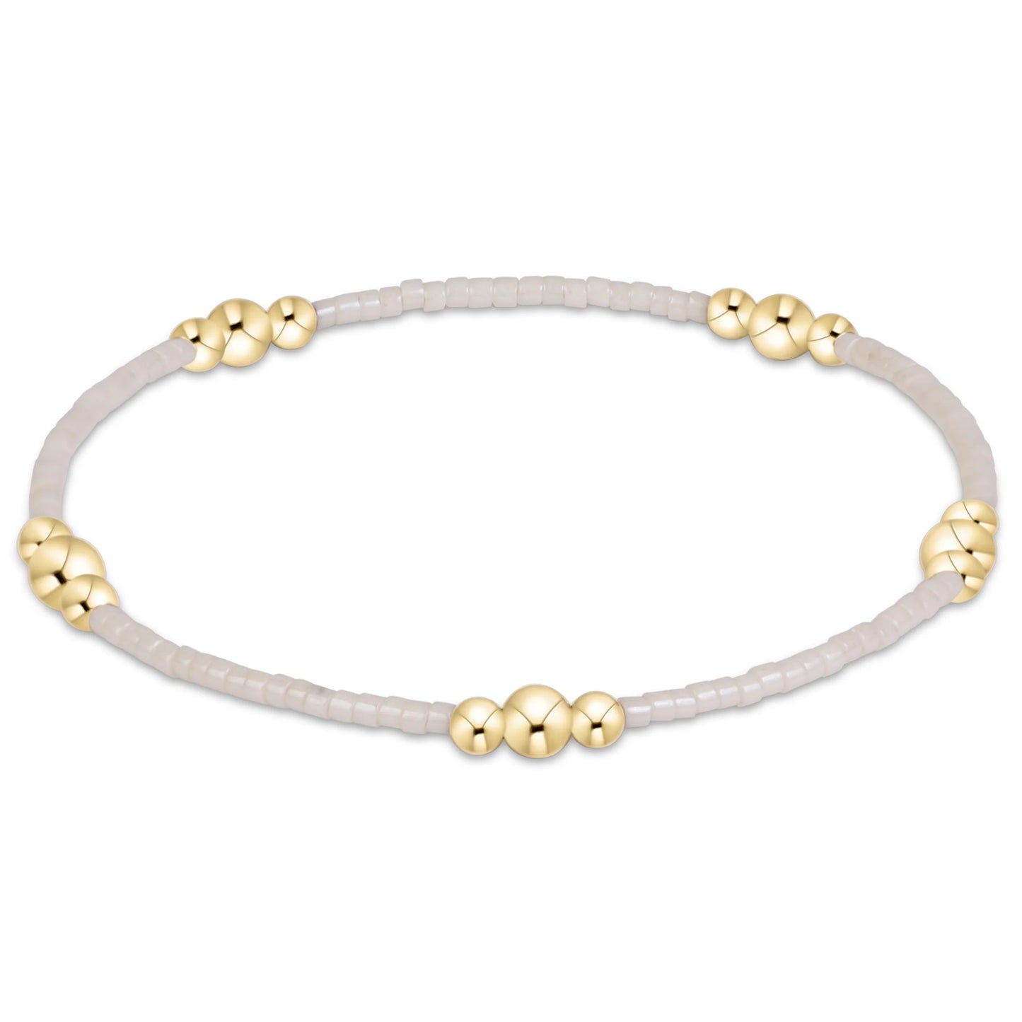 Enewton - Hope Purpose Gold Bracelet - Milkshake