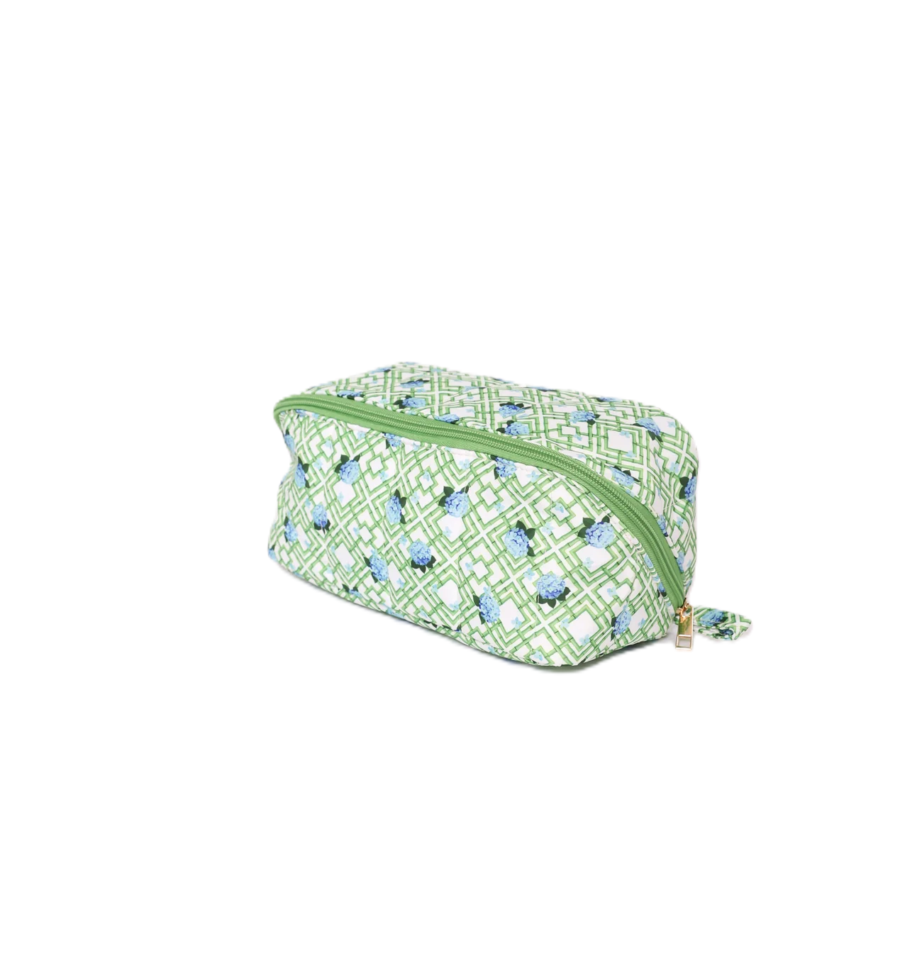Glam Bag Makeup Pouch- Watercolor Coral - Findlay Rowe Designs