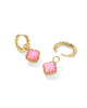 Kendra Scott - Earring - Reversible Mallory Rose Gold Huggie -Blush  Ivory Mother of Pearl - Findlay Rowe Designs