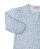 Kissy Kissy - Zipper Footie - Fall Bloom - Blue