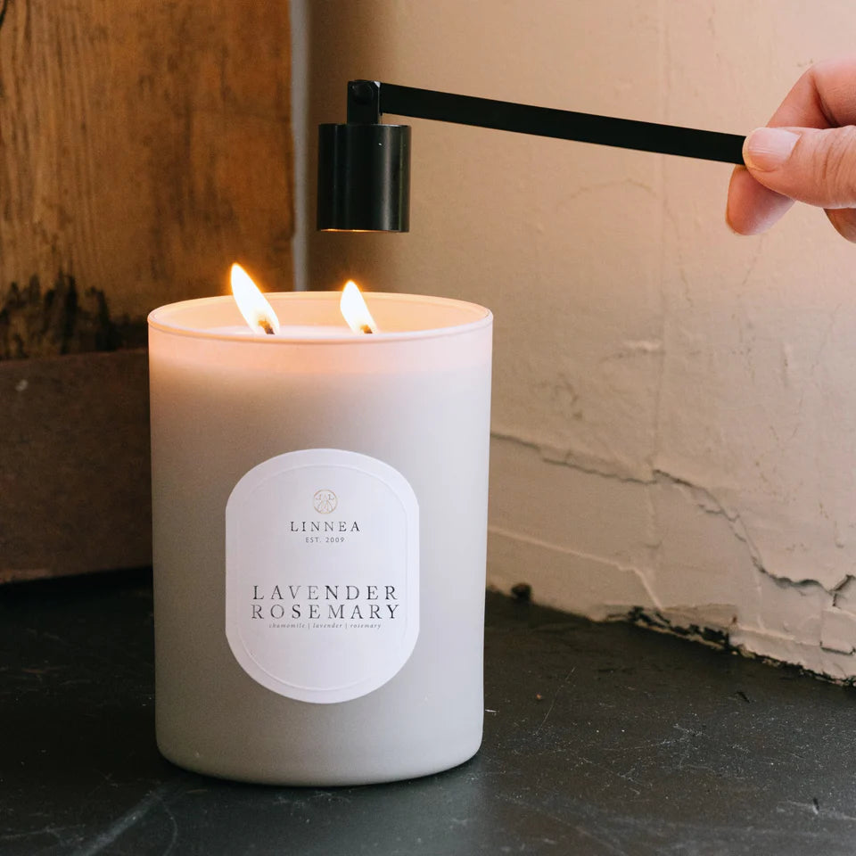 Linnea - 2-Wick Candle - Lavender Rosemary - Findlay Rowe Designs