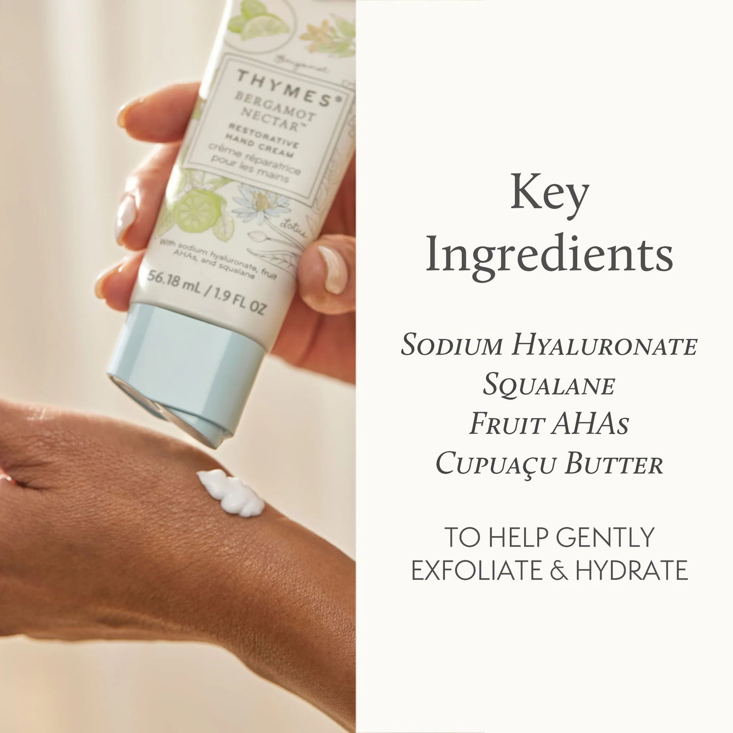 Thymes - Restorative Hand Cream - Bergamot Nectar - Findlay Rowe Designs