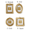 Frame - 3x3 Bird - Gold - Findlay Rowe Designs