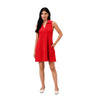 Sunday Edition by Le Lis - Dress - Mini Collared - Tomato - Findlay Rowe Designs